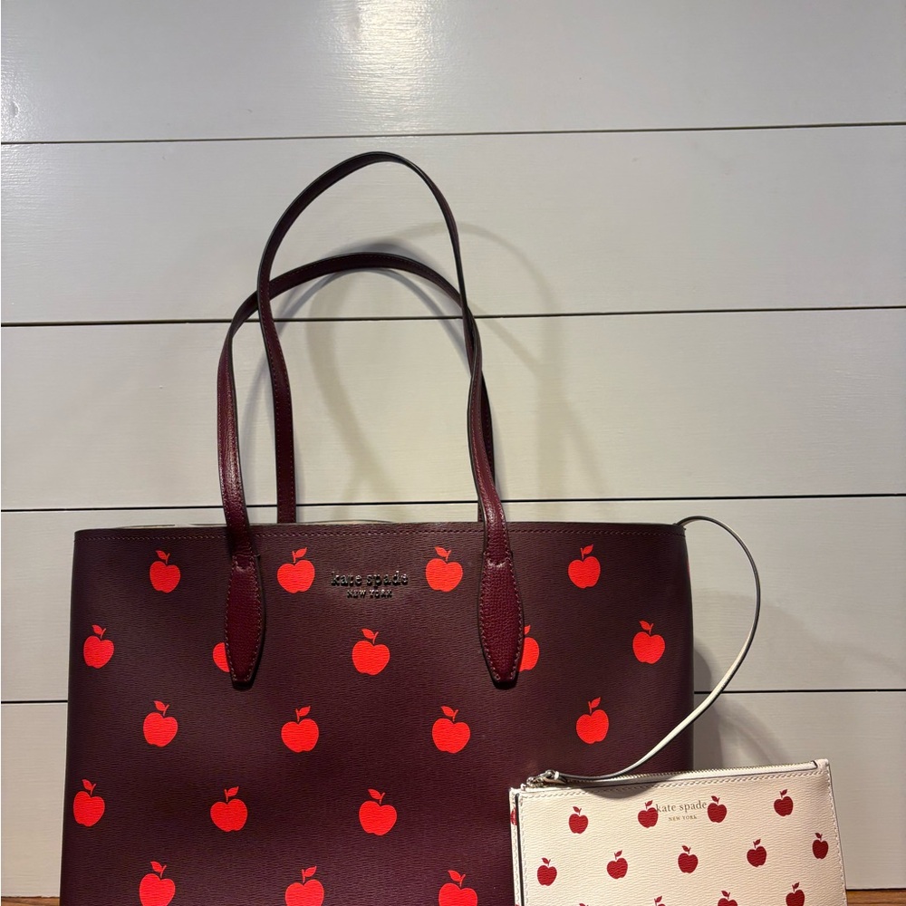 Kate Spade All Day Apple Toss Large Tote